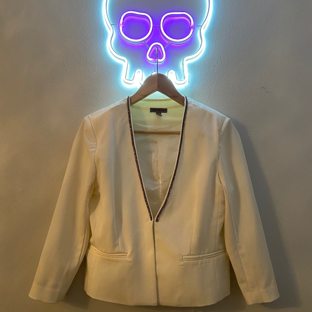 White Women Blazer